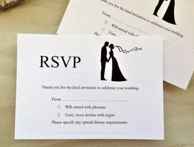 How to RSVP to a Wedding